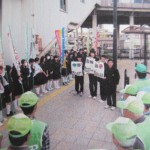 中野栄駅での状況